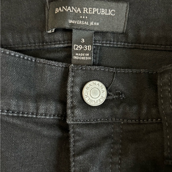 Like New Banana Republic Black Jeans - Picture 3 of 7